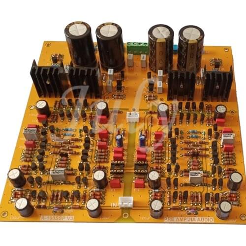 HIFI Golden Voice Diamond Differential Circuit Upgraded Version Pre-amplified A100SSP Finished Board and Kit
