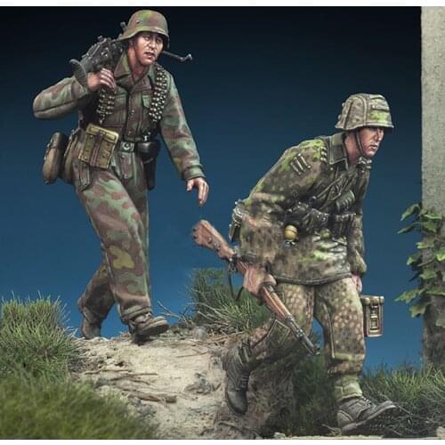 Resin Figure 1/35 ancient crew include 2 man Model Unassambled Unpainted Figure Building Kit