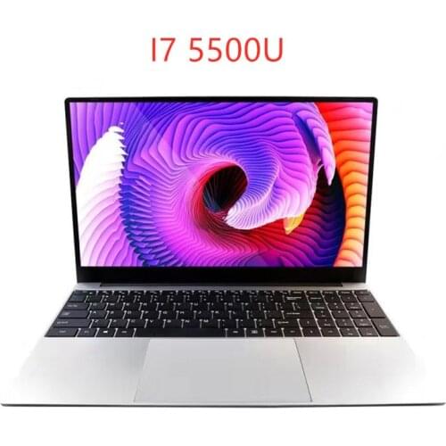 Gaming Laptops 15.6 Inch 1920x1080 Intel i7 5500U Core 4GB/8GB/16GB RAM 128GB 256GB 512GB SSD Portable Computer Spanish Keyboard