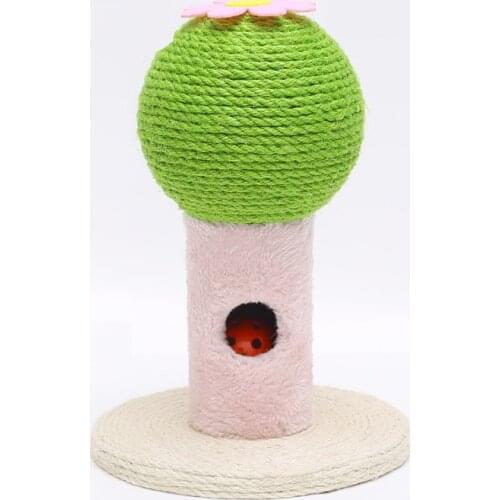 Cat Toys Sisal Climbing Column Scratcher Animal Funny Scratching Post Tree Stratching Posts for Cat Kitten Funny Toys