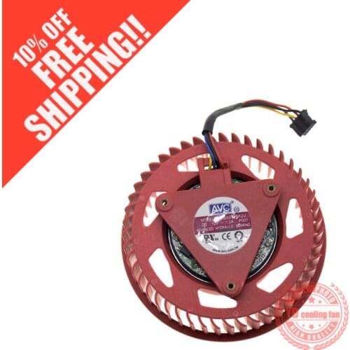 NEW AVC BASA0725R2U turbine HD4850 4890 5970 5870 12V 1.2A cooling fan