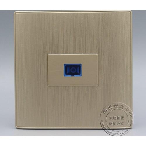 Single Port SC Optical Fiber Information Module Socket Outlet Panel Faceplate Home Adapter