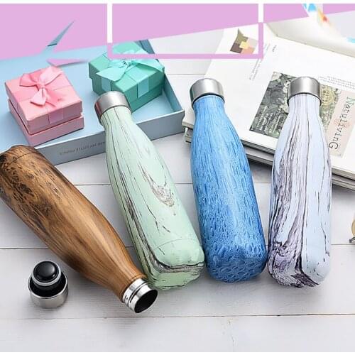 Portable Stainless Steel Water Bottle Double Vacuum Insulated Thermal Sports Gym Bottle Chilly Flask warm Cup Travel Mug