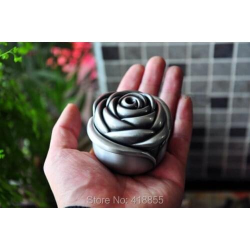 Silicone Mold 2D Rose Retro European Princess Jewelry Box Soap Making Molds Fondant Mold Resin Clay Mould Aroma Stone Moulds 001