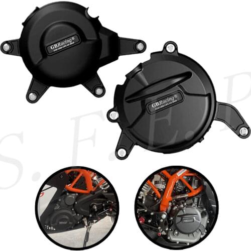Motorcycle Engine Protector Cover Case GB Racing For KTM RC390 2017-2020 & Duke 390 2016-2020 2017 2018 2019