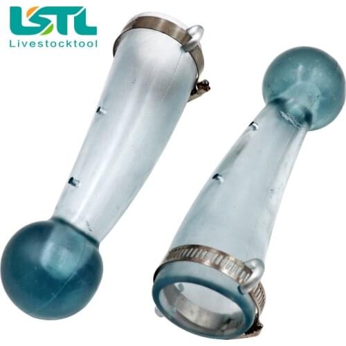 1 Pair Cow Calf Prevent Collision Tool Calf Horn Cover Anti Fighting Cow Cattle Angle Proof Top Cover Silicone Protect Cover