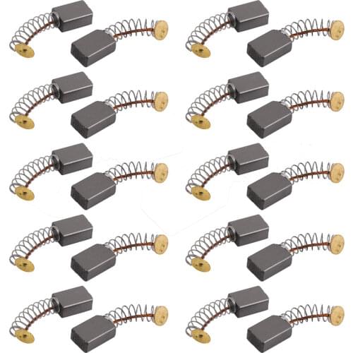 10Pairs 15x8x5mm CB56 Carbon Brushes Power Tool for Electric Hammer Drill Motor