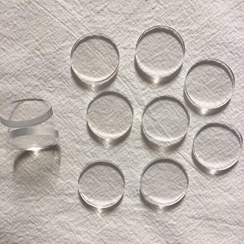 20pcs 20*2mm,25*2mm Soft PVC Clear Glass Table Top Bumper Non-Adhesive Glass Table Top Spacer Plastic Bumper For Table Glass Top