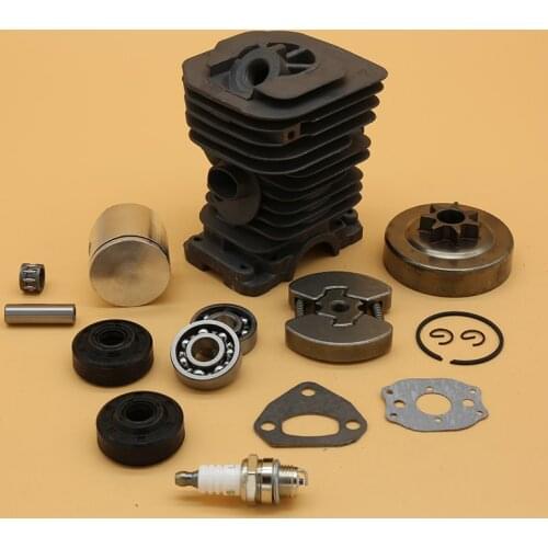 38MM & 40mm Cylinder Piston BearingOil Seal Clutch Drum Kit Fit For HUSQVARNA 142 141 137 136 Chainsaw Parts OEM 530 06 99 40