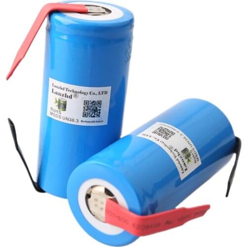 4PCS 2021 New 3.2V 32700 6500mAh LiFePO4 lithium battery li 6.5ah cell longer 32650 for diy pack electric power tool