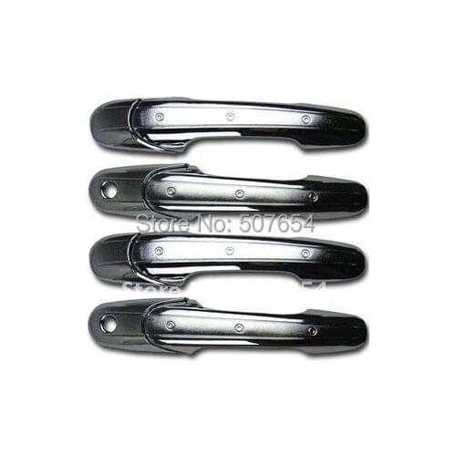 Higher star ABS chromes 8pcs car door handle decoration protection cover For SUZUKI LIANA