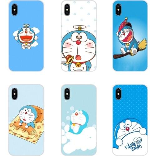 Accessories Phone Shell Covers For Samsung Galaxy A3 A5 A7 A9 A8 Star A6 Plus 2018 2015 2016 2017 Anime Cartoon Doraemon