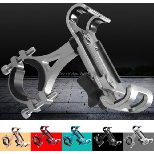 Handlebar Mount Holder Aluminum Motorcycle Bike Bicycle Anti-vibration Fixed Bracket For Cell Phone GPS Tablets Whosale&Dropship