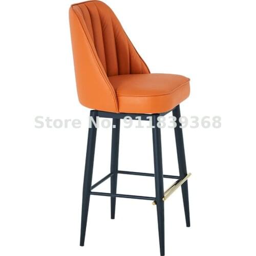 Bar Chair, Swivel Chair, Reception Desk, Swivel High Stool, Designers High Back Chair, Simple And Luxurious Household Chair