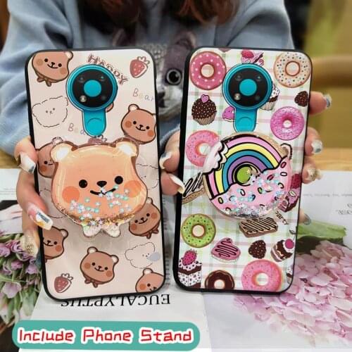 Cover For Girls Phone Case For Nokia 3.4 glisten Waterproof Cute Anti-dust Silicone Shockproof