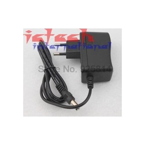 By dhl or ems 50pcs 12.6V 1000mA 1A 5.5mmx 2.1mm Universal AC DC Power Supply Adapter Wall Charger EU For lithium battery
