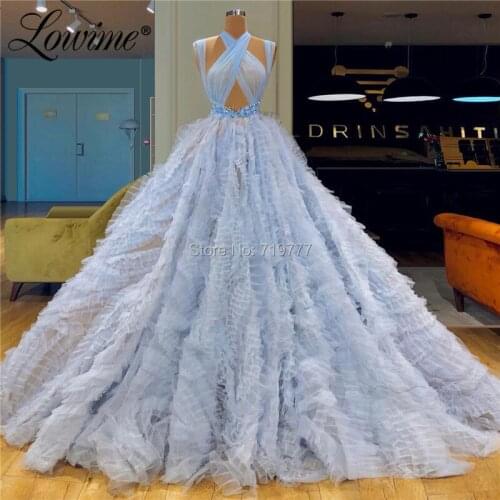 Dubai Arabic Evening Dress Vestido De Festa Tulle Prom Dresses Evening Gowns Long Abiye 2019 Party Dress Robe De Soiree Couture