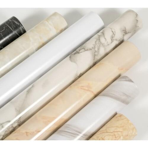 Door Stickers Marble Pearlescent Surface Kitchen Cabinet Waterproof Oil-Proof And Mildew-Proof Stickers Bedroom Childrens Room