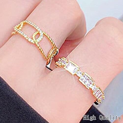 FAQHV Women's Gold Rings