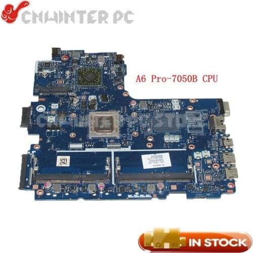 NOKOTION ZPL45 55 LA-B191P 773073-001 MAIN BOARD For HP 455 G2 Laptop Motherboard A6 Pro-7050B CPU onboard