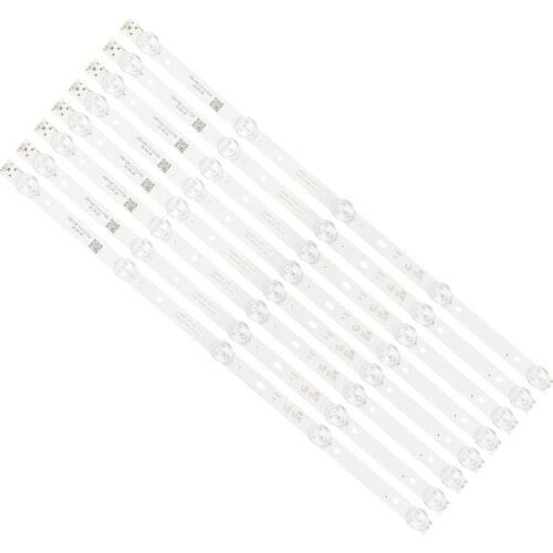New Kit 40PCS 5LED 415mm LED Backlight strip for 43PFT4001 43PFF5459 42PUF6052 K420WD7 4708-K420WD-A3213K01 K420WDB TH-43C500C
