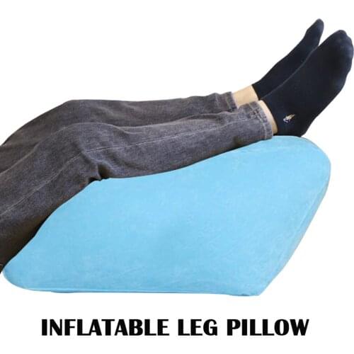 Wedge Leg Foot Rest Raiser Support Pillow Portable Inflatable Cushion