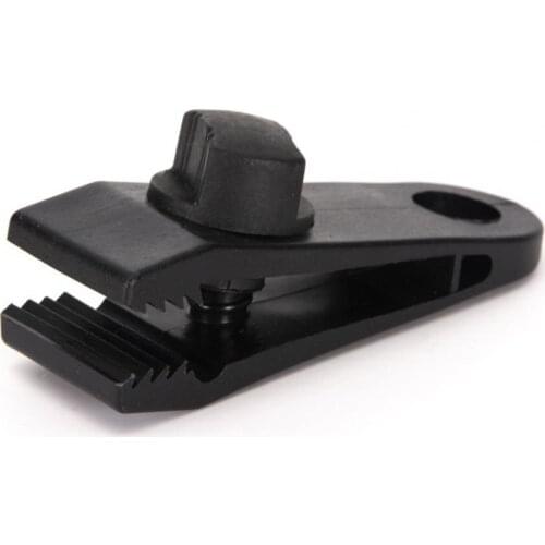 19Pcs Black Safe And Stable Tent Polyester Rope ABS Buckle Reusable Eco-friendly Easy To Install Guyline For Outdoor Travel