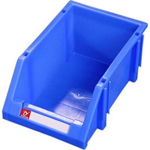 Stackable Plastic Small Parts Container Box Shelf Screw Storage Bin Organizer