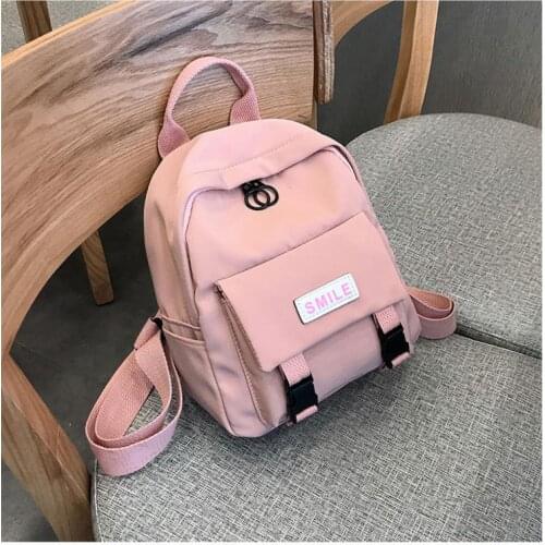 College Mini Women Backpacks Waterproof Nylon School Student Bag Backpack for Teenage Girls Bookbag Female Travel Bag Backpack