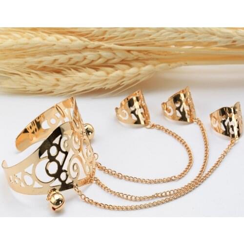 ZIVangela Golden Bracelets