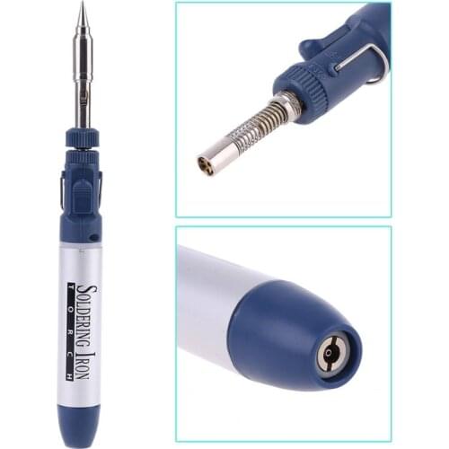 3in1 Butane Gas Soldering Iron Cordless Welding Torch Solder Tool Electric Gas Soldering Iron Tools high quality