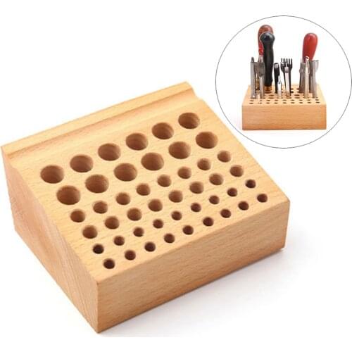46 Holes n Organizer Paint Bottles Display Rack Brushes Holder, Watch Repair Tool Holder