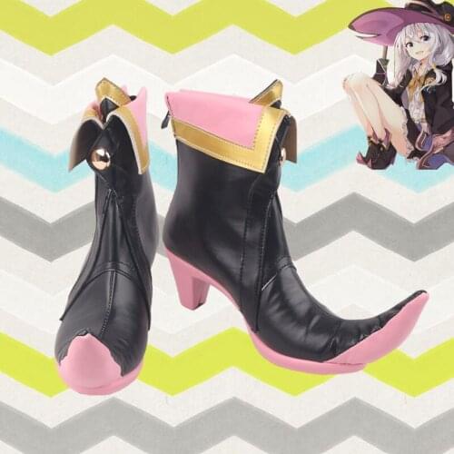 Anime Shoes Majo no Tabitabi Elaina Cosplay Boots