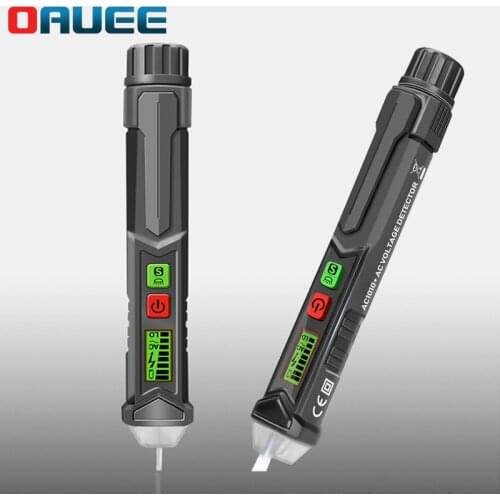 LCD liquid crystal display non-contact test pencil AC Voltage Detector Tester Meter with LED Light Indicator Tester 12V-1010v
