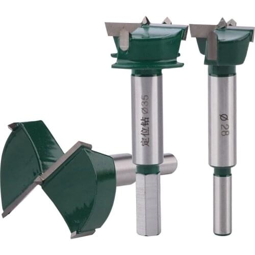 Woodworking Hole Opener Positioning Drill Opener Door Window Wood Puncher Positioning Drilling Hinge Drill Bit Alloy Power Tools