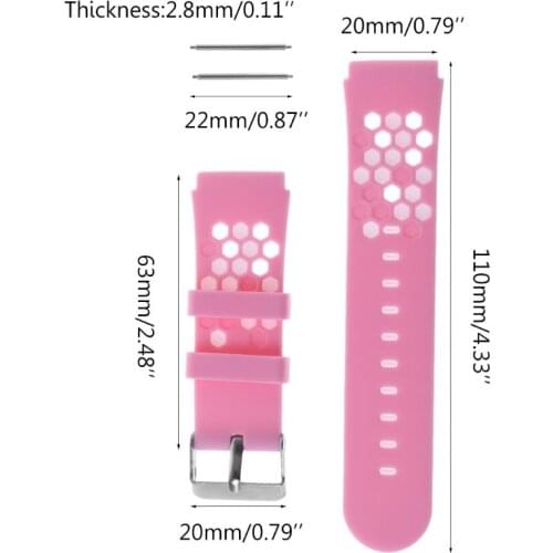 Childrens Smart Wristband Replacement Silicone Wrist Strap For Kids Smart Watch