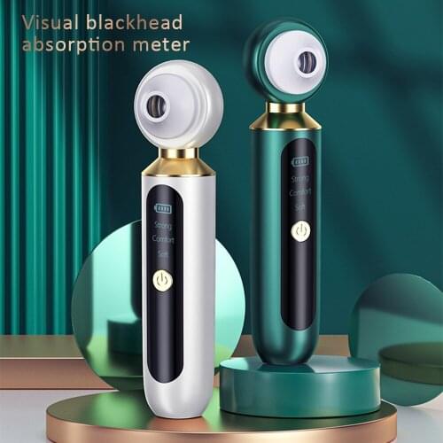 Electric Vacuum Blackhead Remove Face Cleaning Machine HD Camera Visible Suction Pore Cleaner Pimple Acne Removal Skin Care Tool