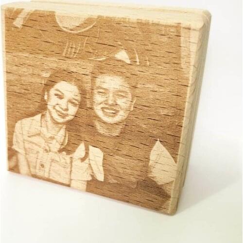 Handmade wind up photo gift, custom engraved photo music box,personalized gift, custom photo gift