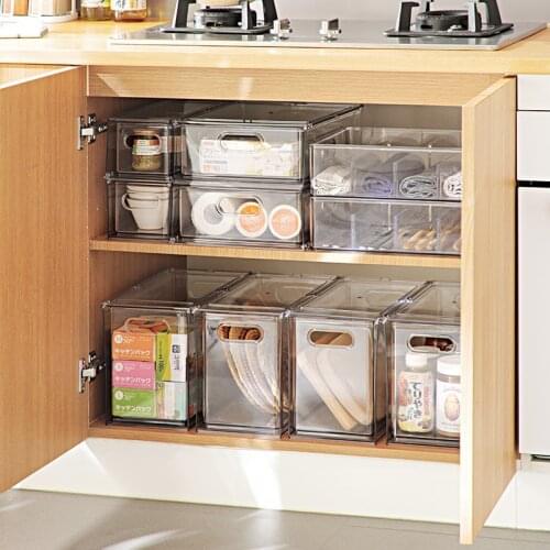 3/6/9L Drawer Type Refrigerator Storage Box Kitchen Fruit Vegetable Fresh-Keeping Box Transparent Pullable Food Containers