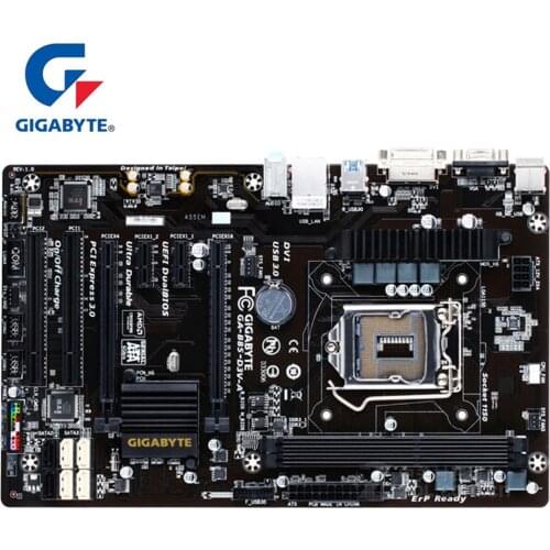 Gigabyte GA-B85-D3V-A Original Motherboard USB3.0 DDR3 16G B85 B85-D3V-A Desktop Main board SATA 3 Systemboard LGA 1150 Used