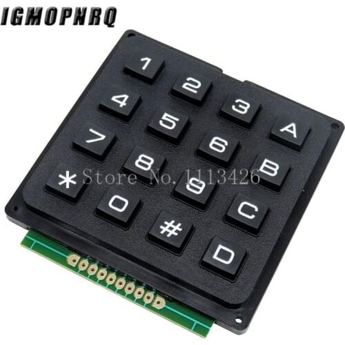 4 x 4 Matrix Array 16 Keys 4*4 Switch Keypad Keyboard Module