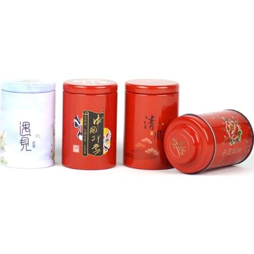 Xin Jia Yi Packaging Tin Mini Box Round Metal Can For Tea Candy Sugar Coffee Sundries Snacks Containers Storage Case