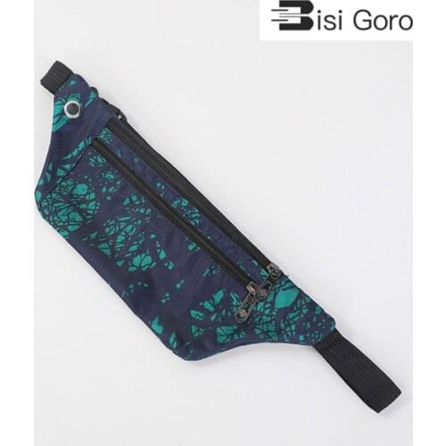 BISI GORO Large-capacity Outdoor Cycling Sports Waistband Unisex Belt For Women Money Purse Motion Fannypack Hip Bum Waist Bag