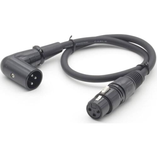 Straight Male XLR to XLR Female Angel Microphone Cable DMX Signal Line for Mixer Electric Bass Guitar Amplifier Piano Speaker