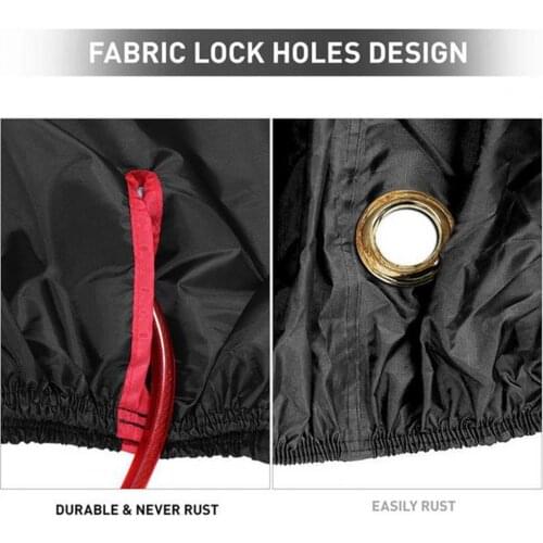 Dust-Proof Black Outdoor Bike Waterproof UV Protection Shelter for Bicycle