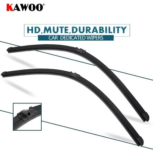KAWOO 2pcs Car Wiper Blade 26"+26" For Mercedes-Benz E240 (2002-2005) Auto Soft Rubber Windcreen Wipers Blade Accessorie Styling