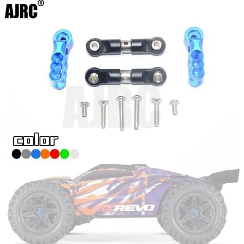TRAXXAS E-REVO aluminum alloy porous 25T servo arm + stainless steel adjustable rod #5345