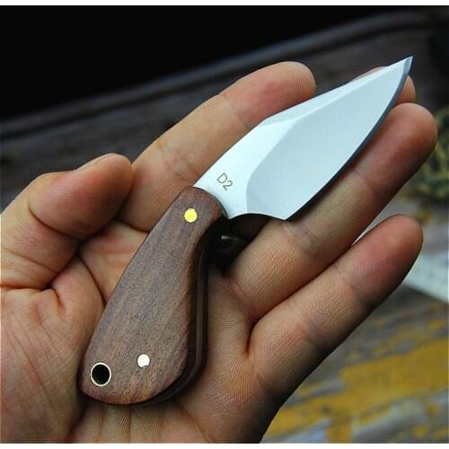 PEGASI D2 steel Japanese mirror knife,60hrc vacuum heat treatment sharp camping hunting knife series (samurai style) chef knife