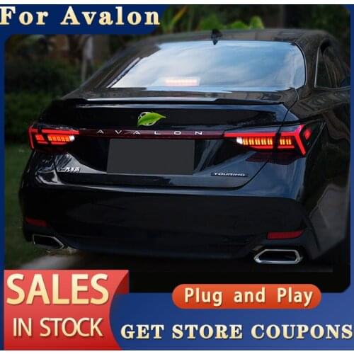For Toyota Avalon Tail Lights 2018-2019 Avalon LED Tail Light dynamic signal LED brake light steering lamp