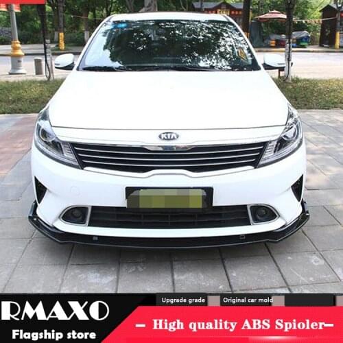 For Kia Forte Body kit spoiler 2019-2020For Kia Forte K3 ABS Rear lip rear spoiler front Bumper Diffuser Bumpers Protector
